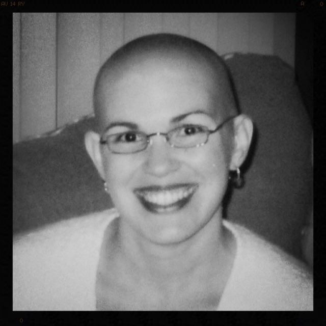 Kennis during chemotherapy and radiation treatments PHOTO/ Tina Kennis 
