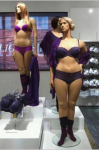 Ahlens features average body typed mannequins. Photo Courtesy of Google
