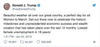Trumps tweet